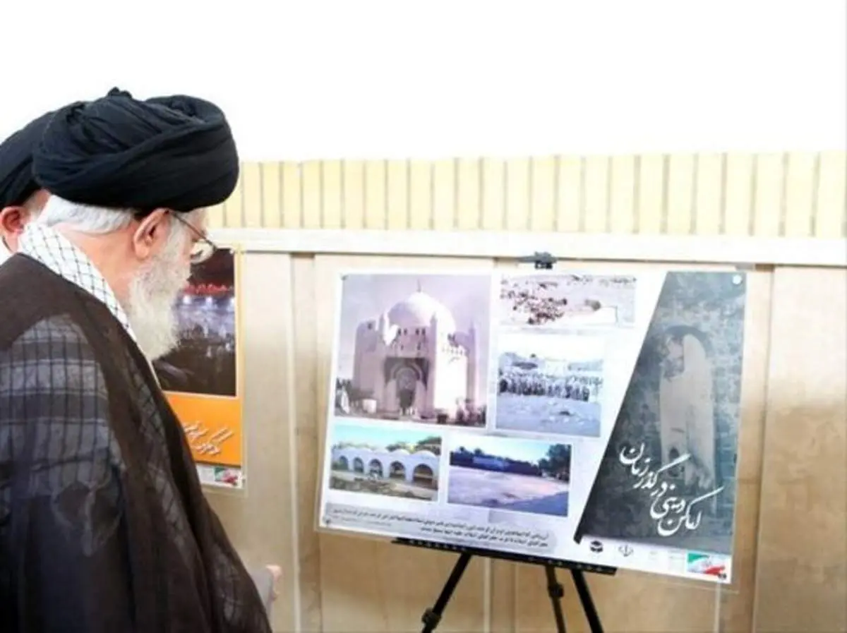 لحظاتی صمیمانه از دیدار رهبر انقلاب با خانواده شهدای مدافع حرم + فیلم