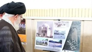 لحظاتی صمیمانه از دیدار رهبر انقلاب با خانواده شهدای مدافع حرم + فیلم