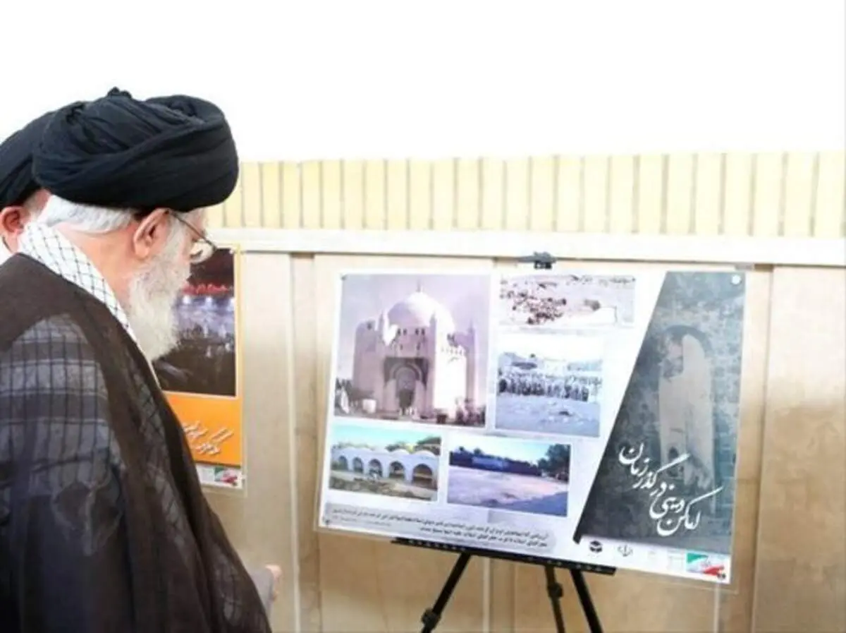 لحظاتی صمیمانه از دیدار رهبر انقلاب با خانواده شهدای مدافع حرم + فیلم