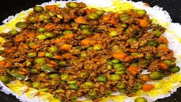 طرز تهیه رنگین پلو