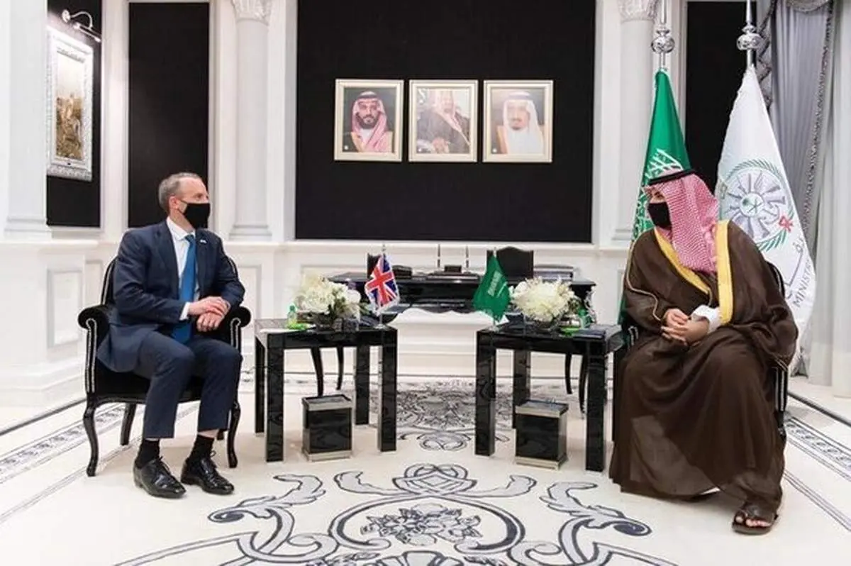 گفتوگوی وزیر خارجه انگلیس با معاون وزیر دفاع عربستان درباره ایران