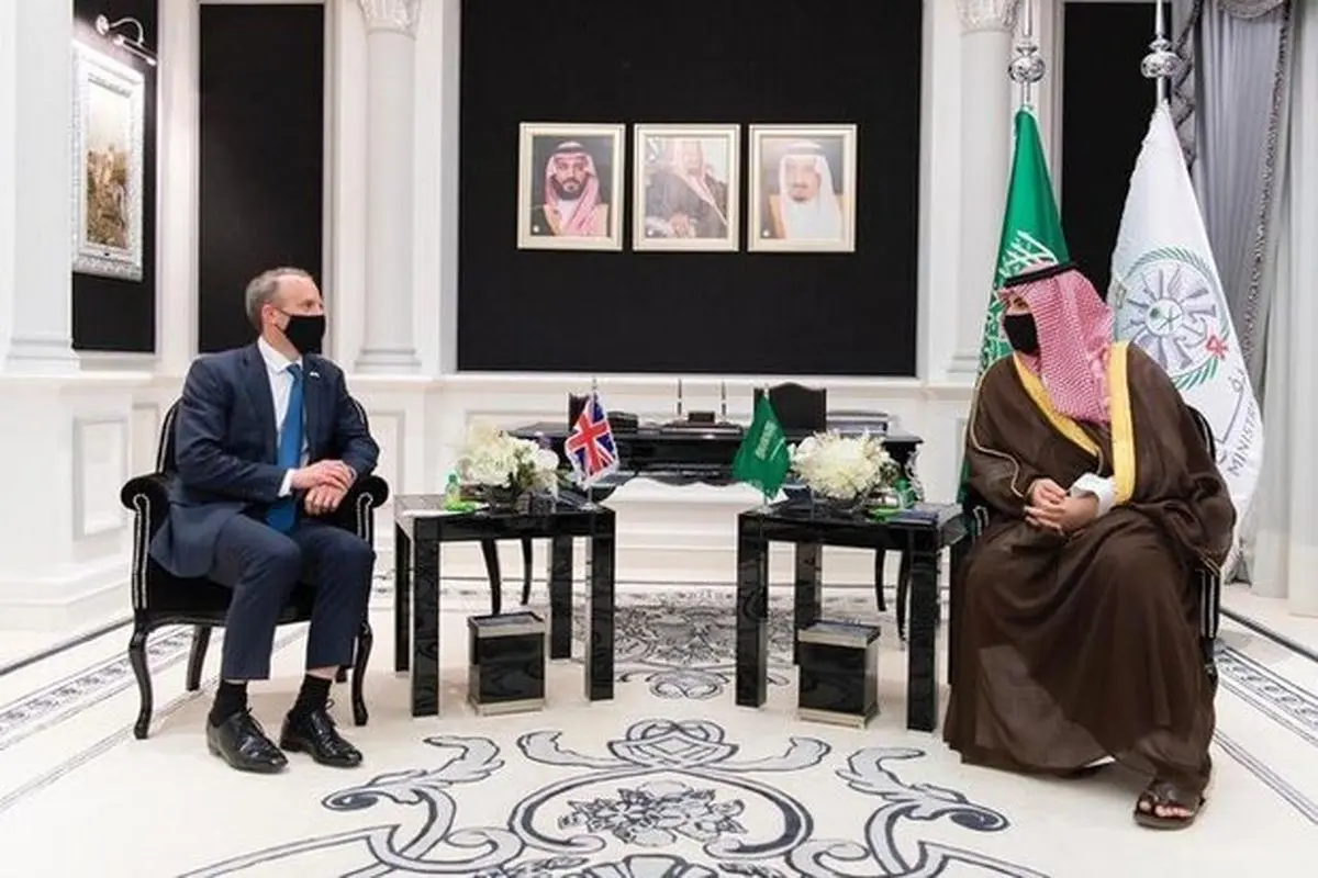 گفت‌وگوی وزیر خارجه انگلیس با معاون وزیر دفاع عربستان درباره ایران