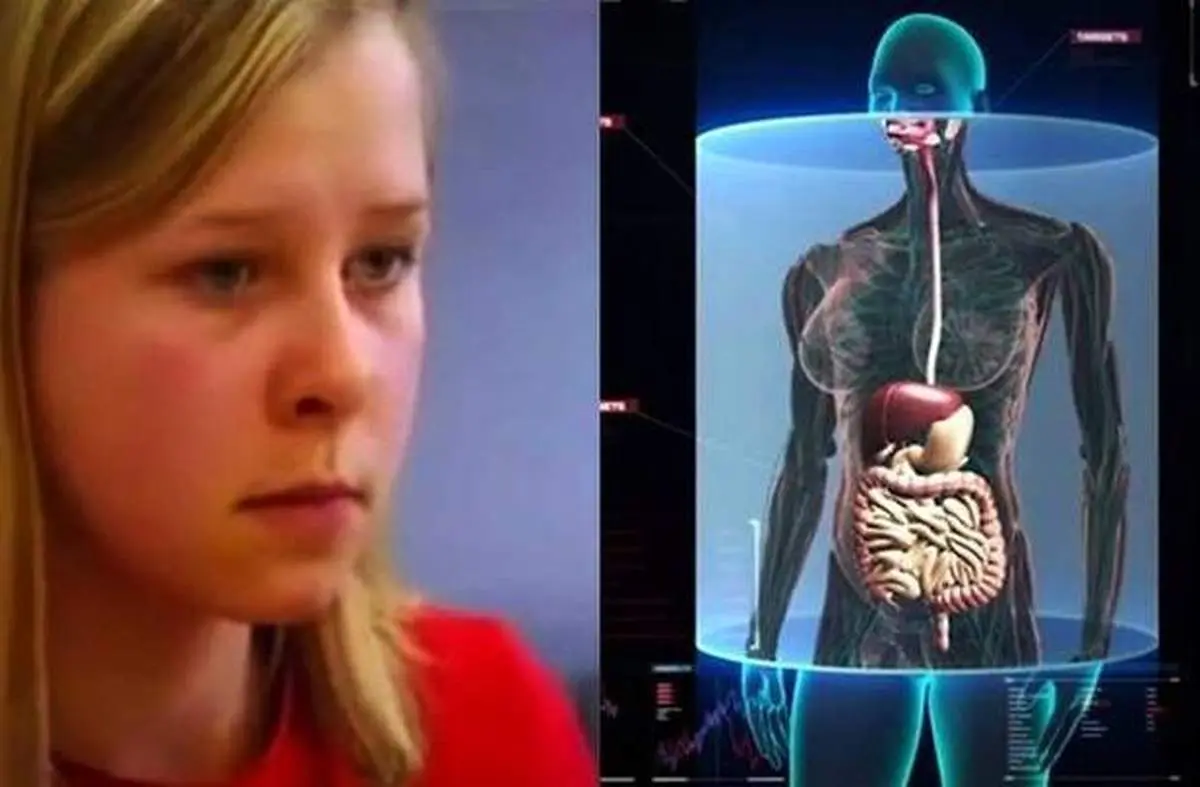 اشعه ایکس از چشمان این دختر می بارد+عکس