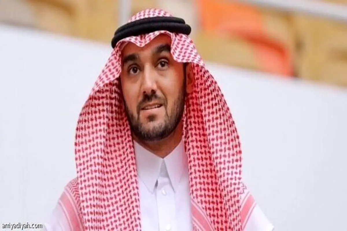 تصویری جالب از وزیر ورزش عربستان