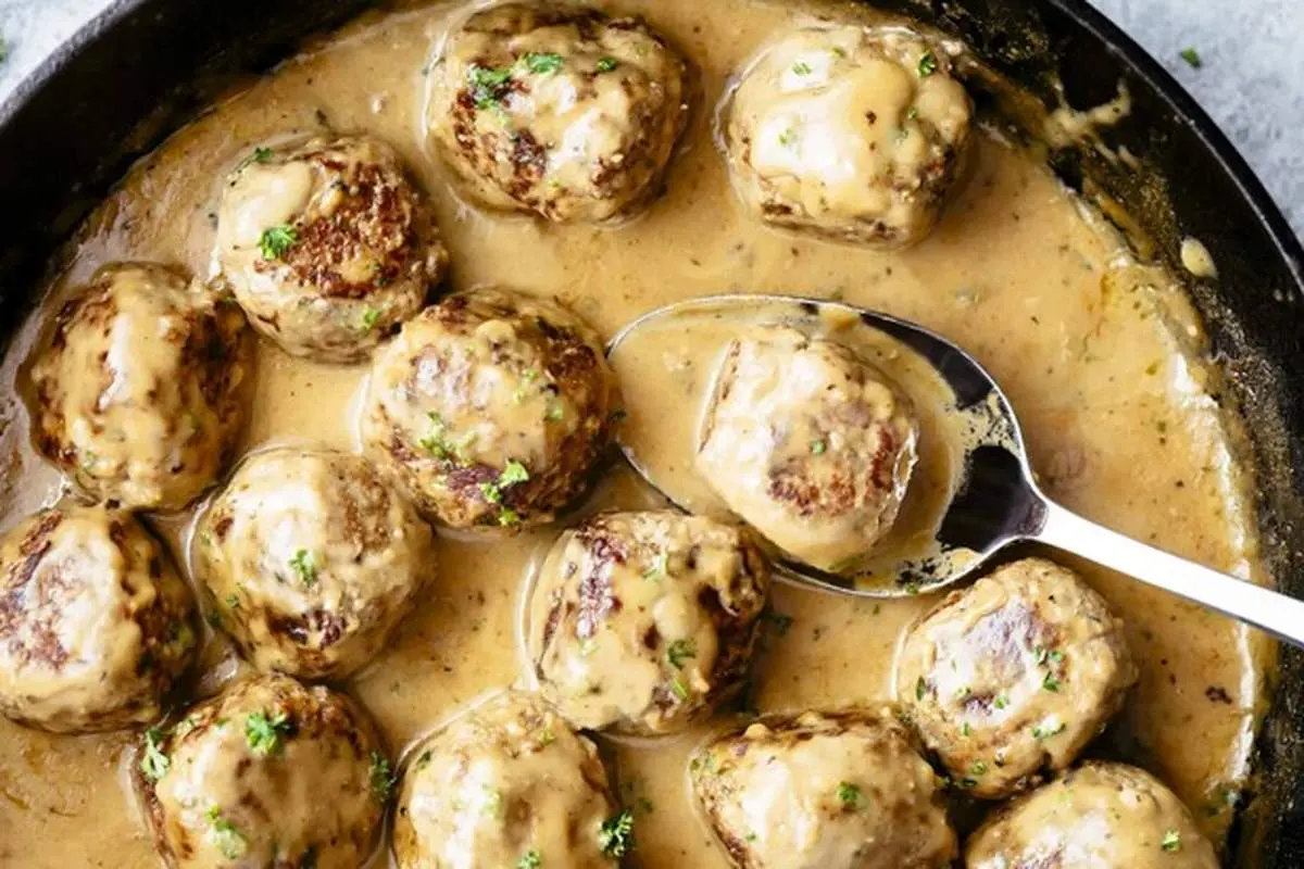 طرز تهیه کوفته مرغ سوئدی خوشمزه و لذیذ