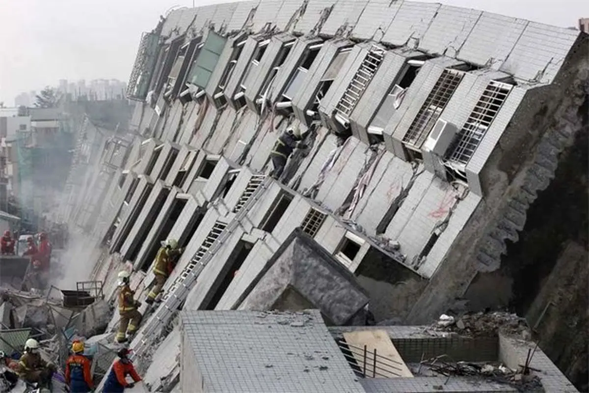 ٩ کشته در حادثه فروریختن یک ساختمان در کره جنوبی