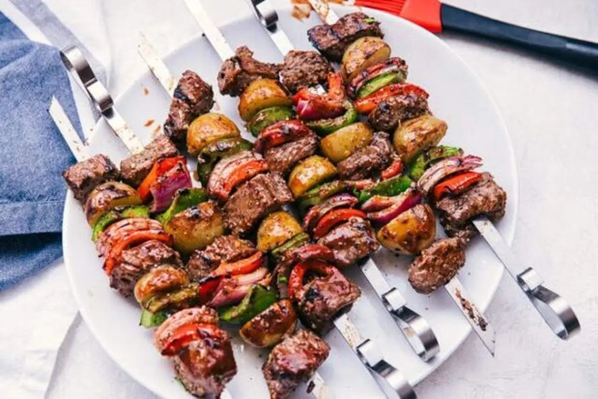 طرز تهیه شیش کباب لذیذ و خوشمزه