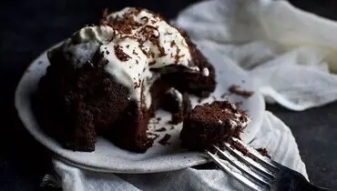 طرز تهیه کیک پودینگ موکا