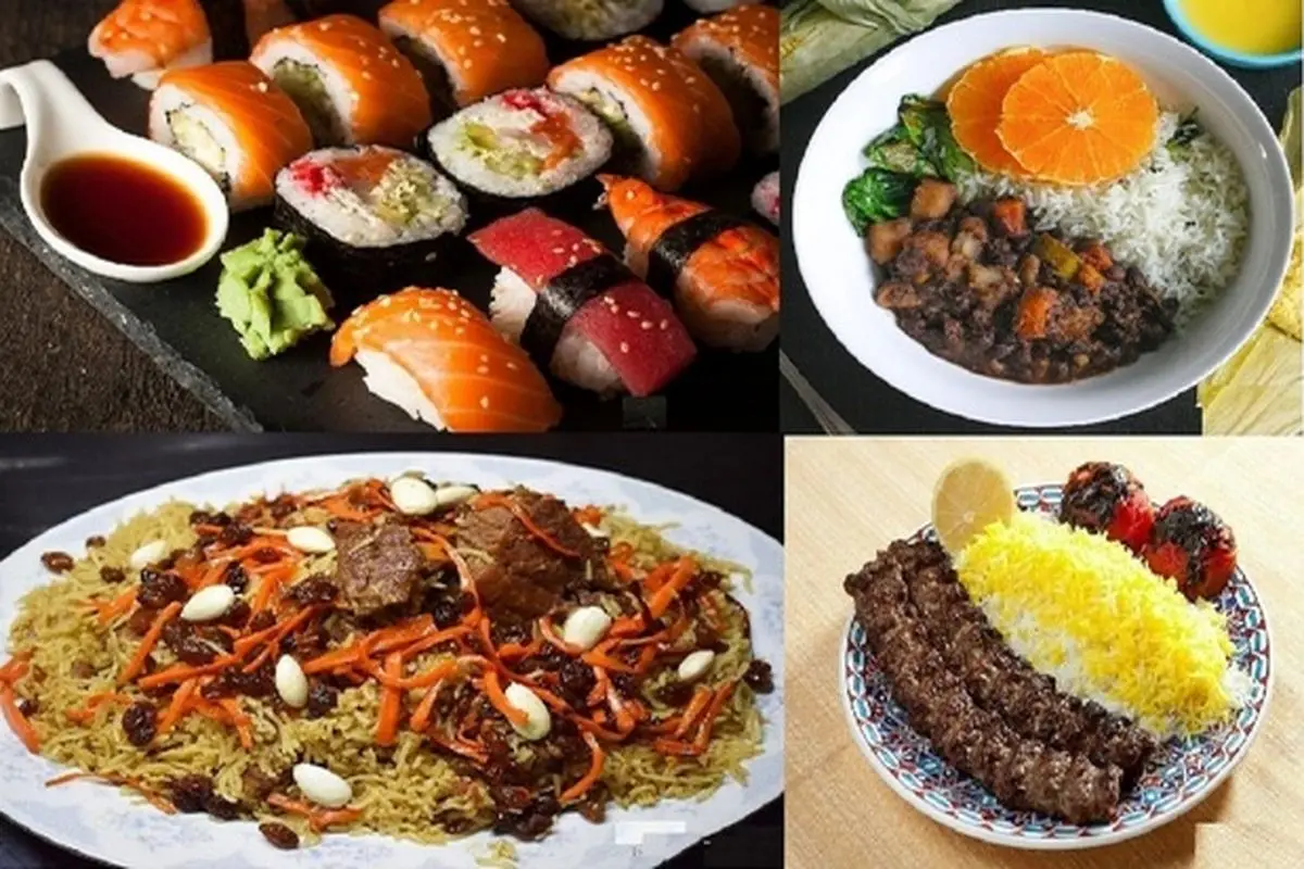آشنایی با غذای ملی کشورهای مختلف دنیا + تصاویر