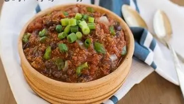طرز تهیه خورش سویا و بادام زمینی