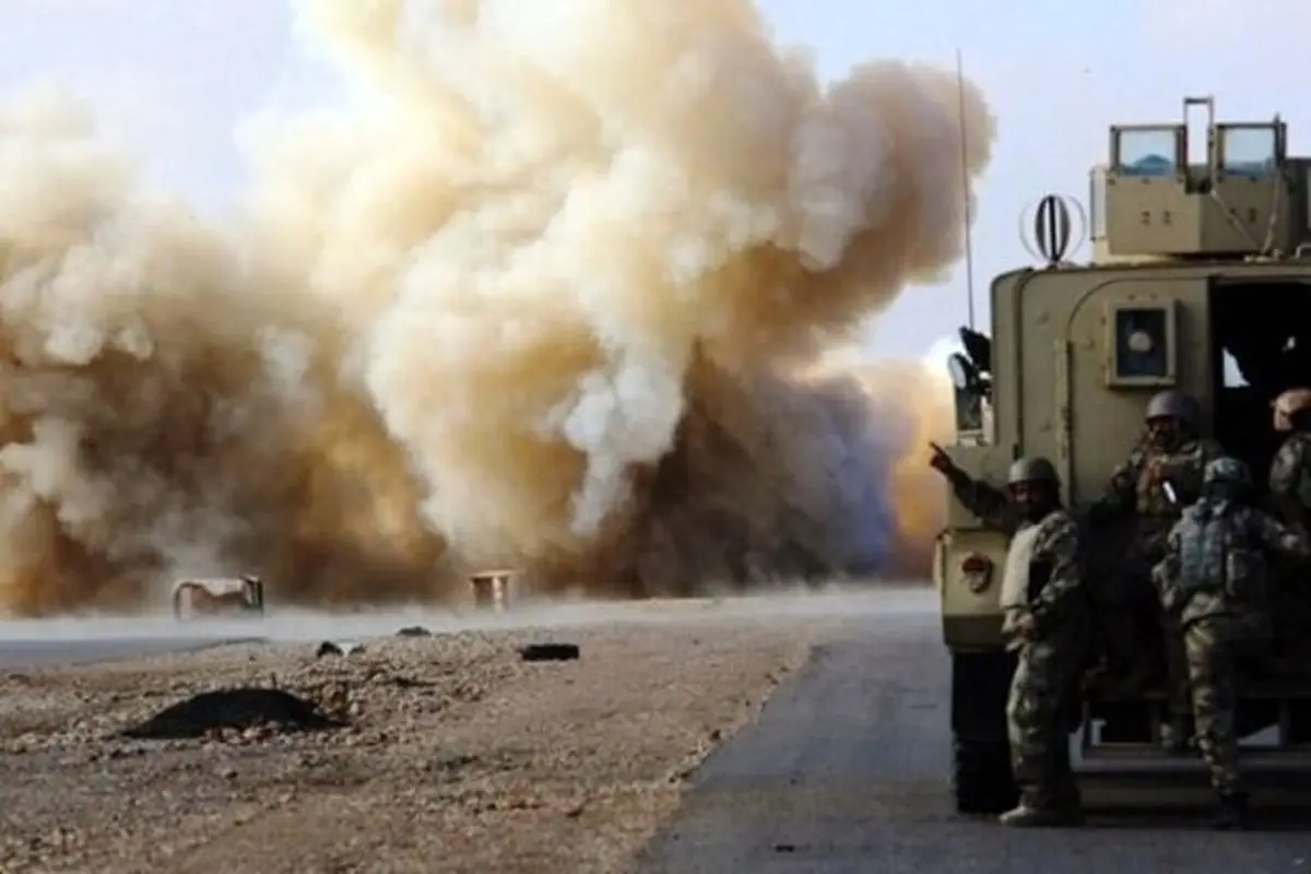 وقوع انفجار در مسیر کاروان نیروهای آمریکایی در عراق