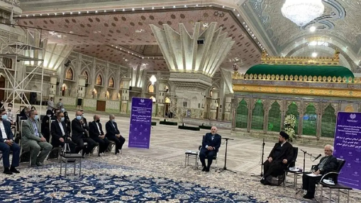 تجدید بیعت ظریف و مدیران وزارت خارجه با آرمانهای امام خمینی (ره)