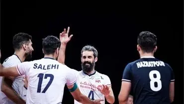 صعود ملی پوشان والیبال ایران به رده ششم جهان+عکس
