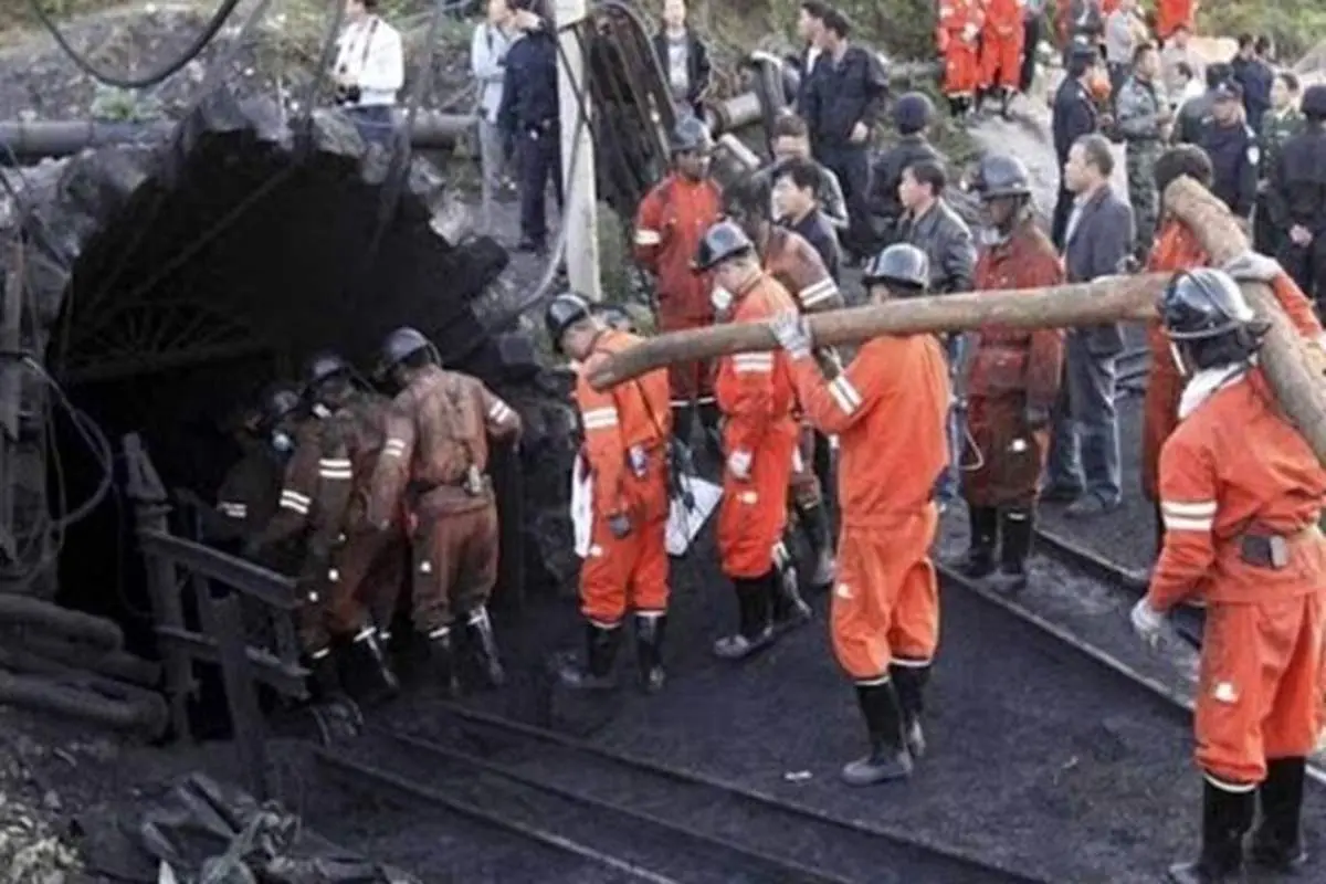 یک کشته و ۷ مفقودالاثر در حادثه ریزش معدن در چین