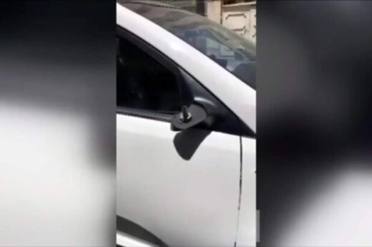 سرقت حرفه‌ای آینه‌های اسپورتیج در تهران + فیلم