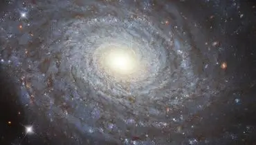 کهکشانی مارپیچی با جزئیات بی‌نظیر