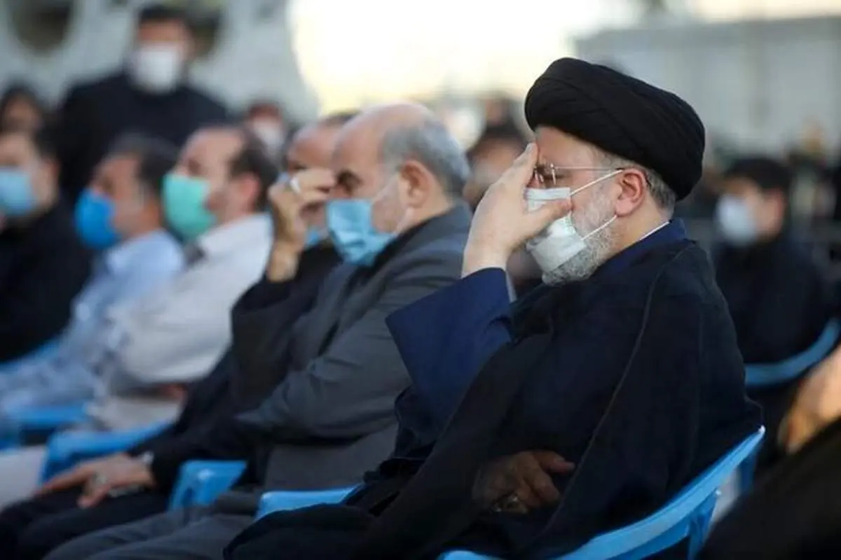 رئیسی در جمع عزاداران صادق آل محمد(ص) حضور یافت