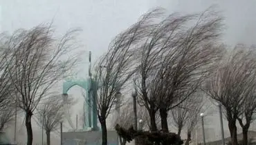 هواشناسی ایران ۱۴۰۰/۰۳/۲۵| هشدار وزش بادهای شدید در برخی استان‌ها