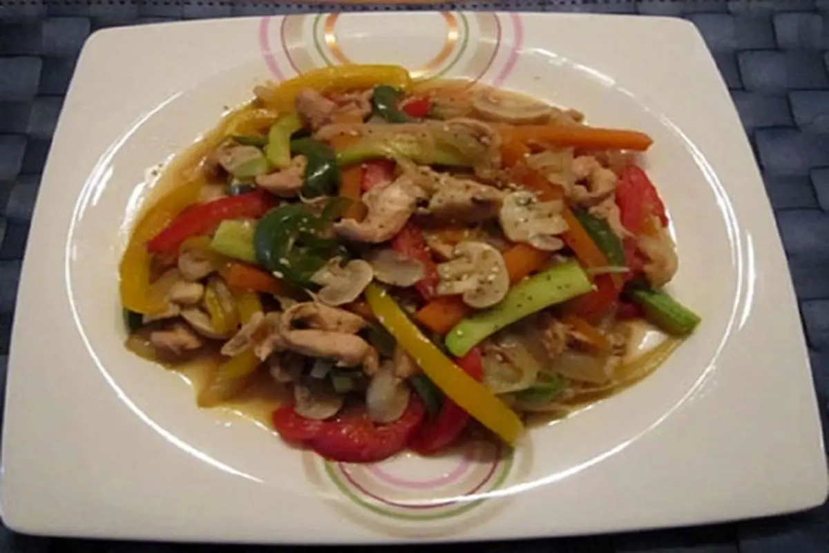 طرز تهیه خوراک سبزیجات به سبک چینی