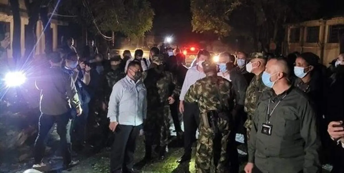 انفجار بمب در پایگاه نظامی کلمبیا با ۳۶ زخمی