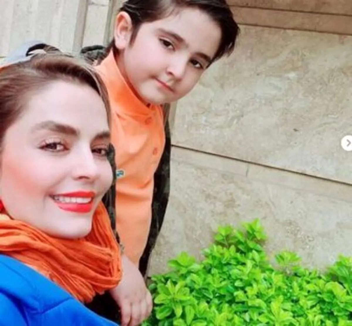 جوجه بازی پسر تپلی سپیده خداوردی +عکس