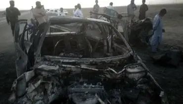 حادثه خونین در جاده سراوان به خاش؛ ۶ نفر در آتش سوختند+عکس