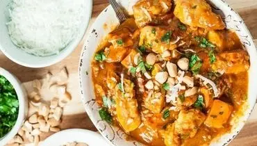 طرز تهیه خورش مرغ کاری، غذای هندی خوشمزه