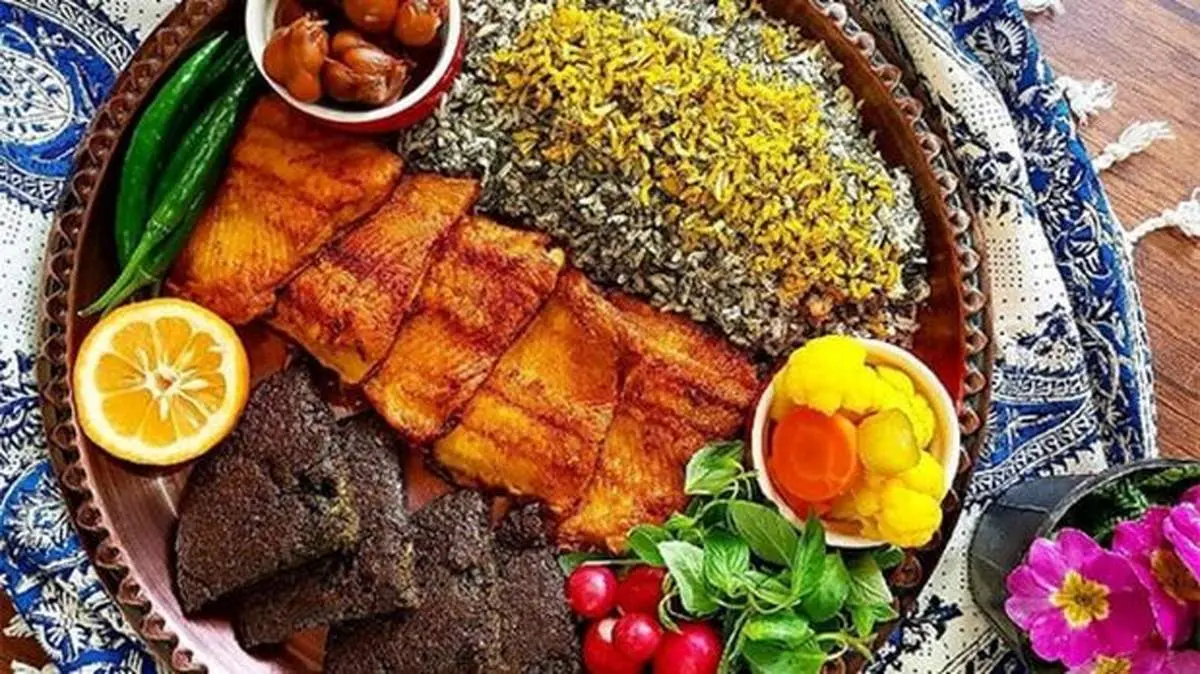 طرز تهیه سبزی پلو با ماهی، غذای ظهر پنجشنبه