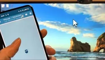 روش تبدیل گوشی اندرویدی به ماوس یا کیبورد + تصاویر