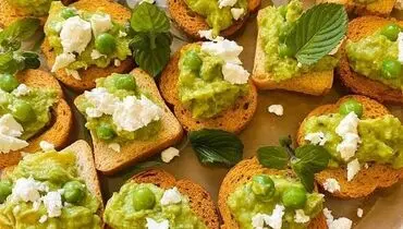 طرز تهیه کاناپ نخود فرنگی