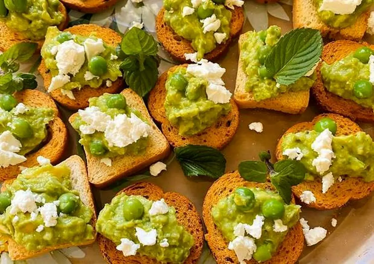 طرز تهیه کاناپ نخود فرنگی