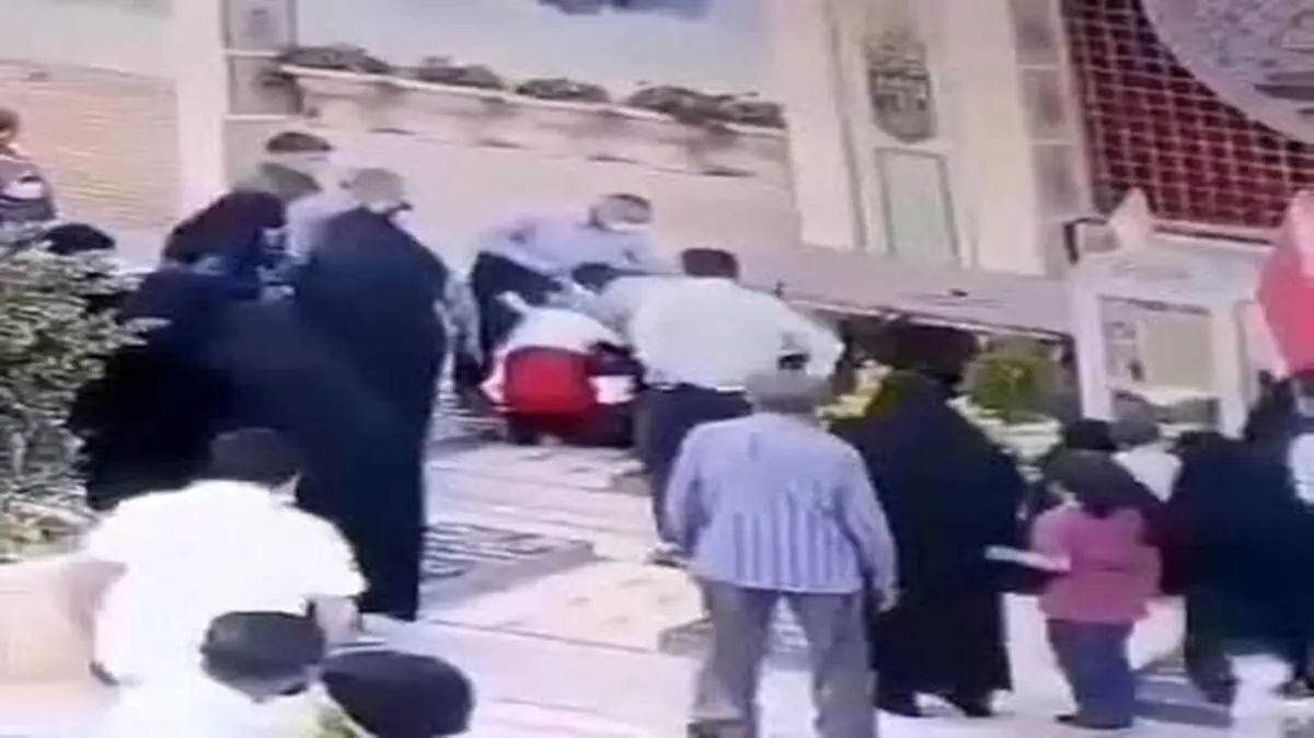 حادثه غم‌انگیز برای فیلم‌بردار انتخابات در کرمان + فیلم