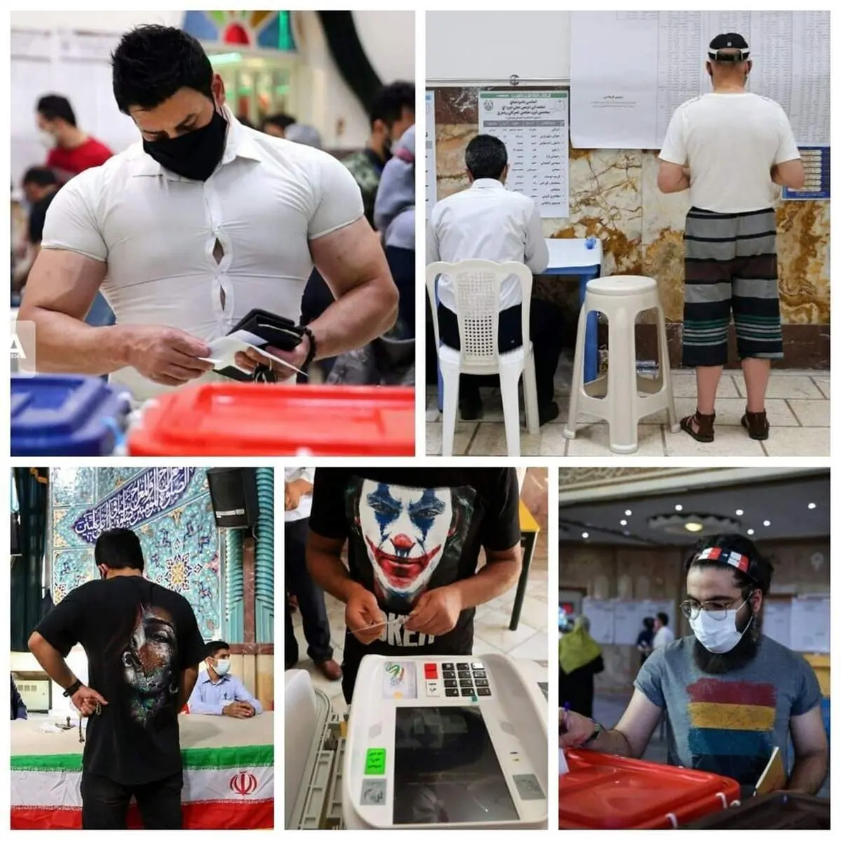 ظاهرهای متفاوت در انتخابات ریاست جمهوری ۱۴۰۰