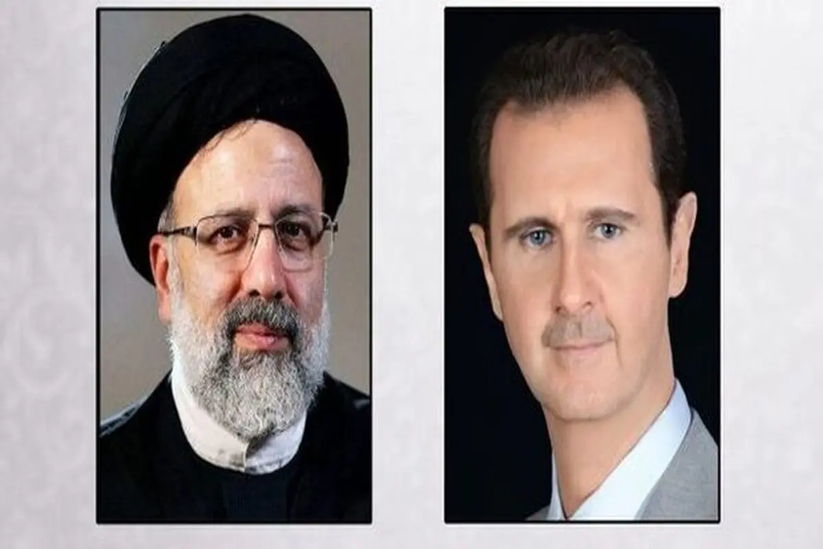 دعوت بشار اسد از رئیسی برای تقویت روابط ایران و سوریه