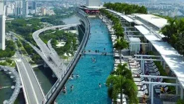 رونمایی از شاهکار معماری در لندن؛ آبتنی در آسمان! + فیلم