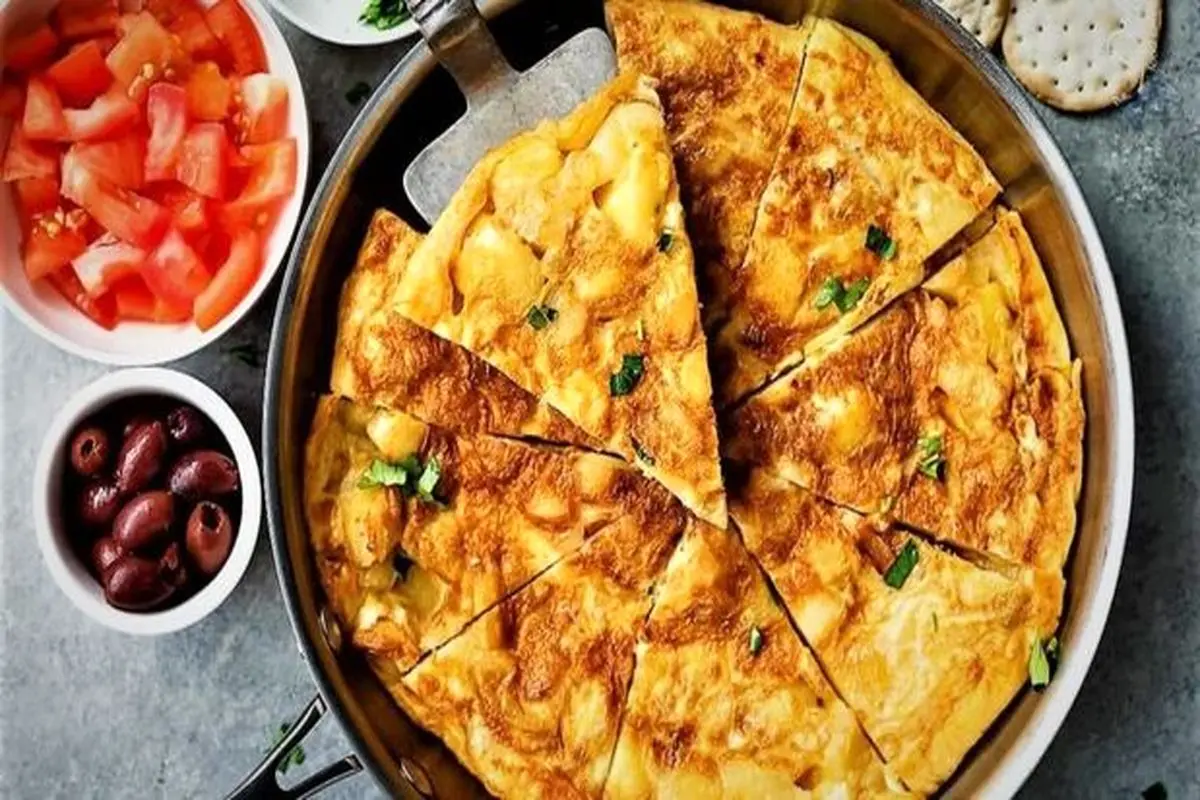 طرز تهیه املت اسپانیایی، صبحانه لذیذ