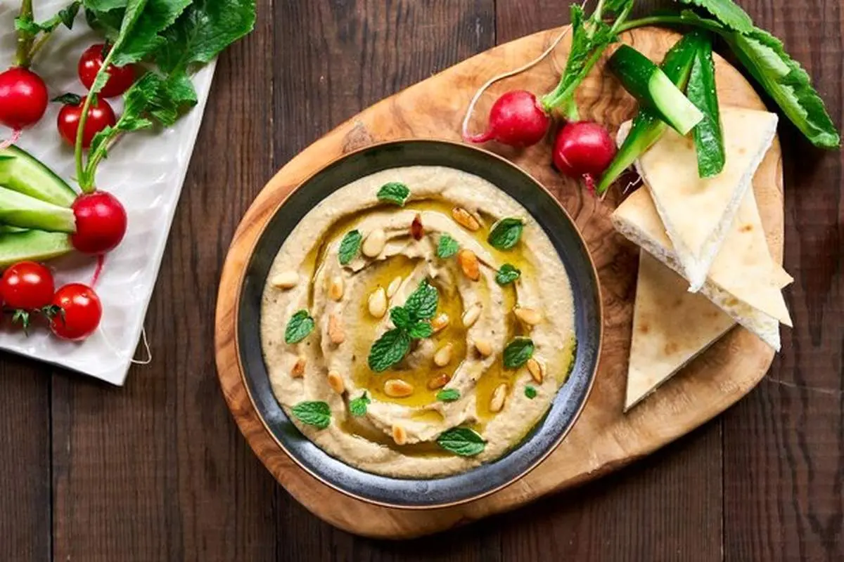 طرز تهیه مطبل لبنانی، پیش غذای عربی با ماست و بادمجان