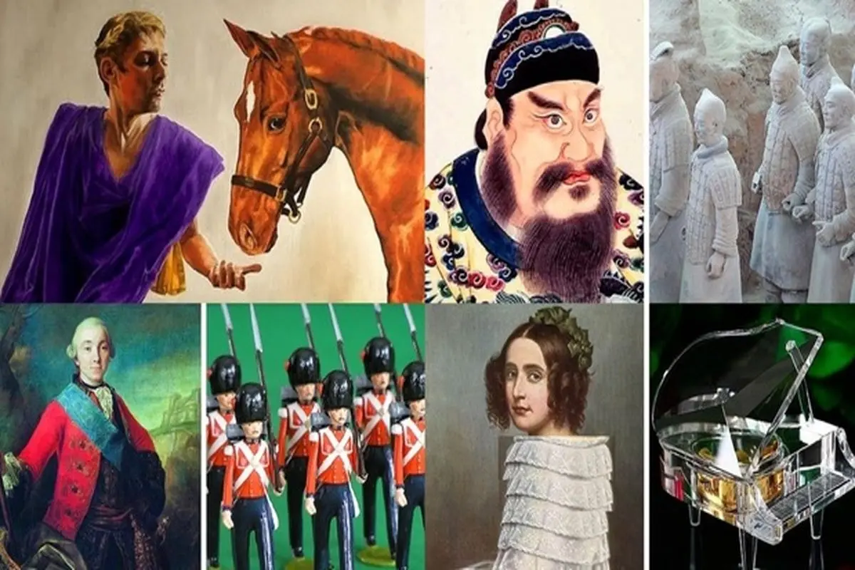 عجیب ترین پادشاهان دیوانه تاریخ + تصاویر