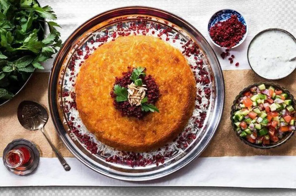 طرز تهیه ته‌ چین گوشت، غذای متفاوت و جذاب