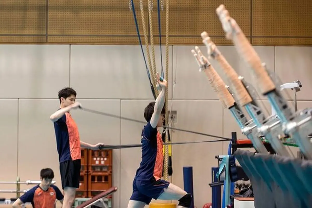 استفاده ژاپنی‎ها از ربات در تمرینات والیبال + فیلم