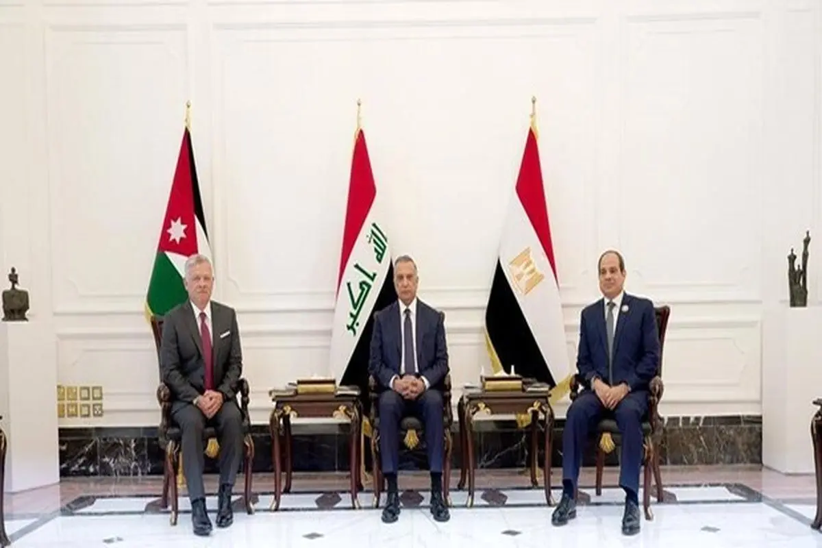 بیانیه پایانی اجلاس سران سه کشور مصر، عراق و اردن در بغداد