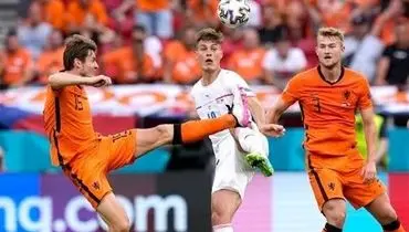 شکست هلند مقابل جمهوری چک به روایت تصویر