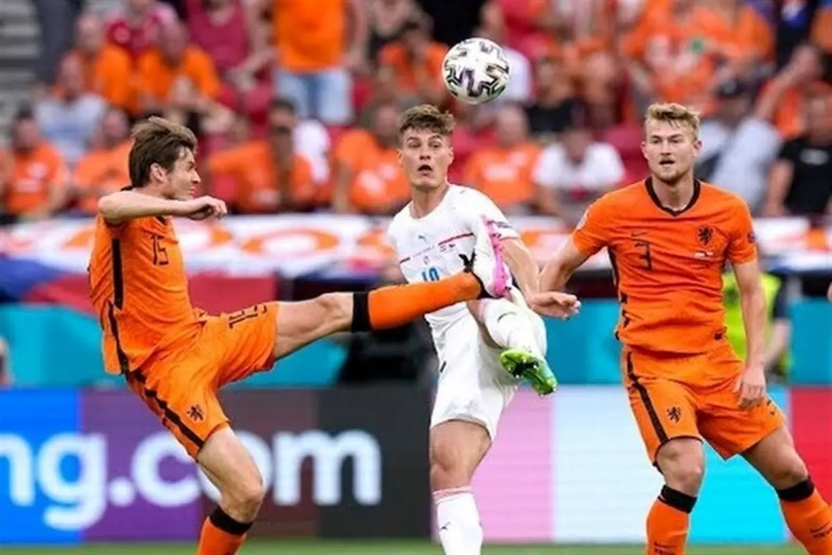 شکست هلند مقابل جمهوری چک به روایت تصویر
