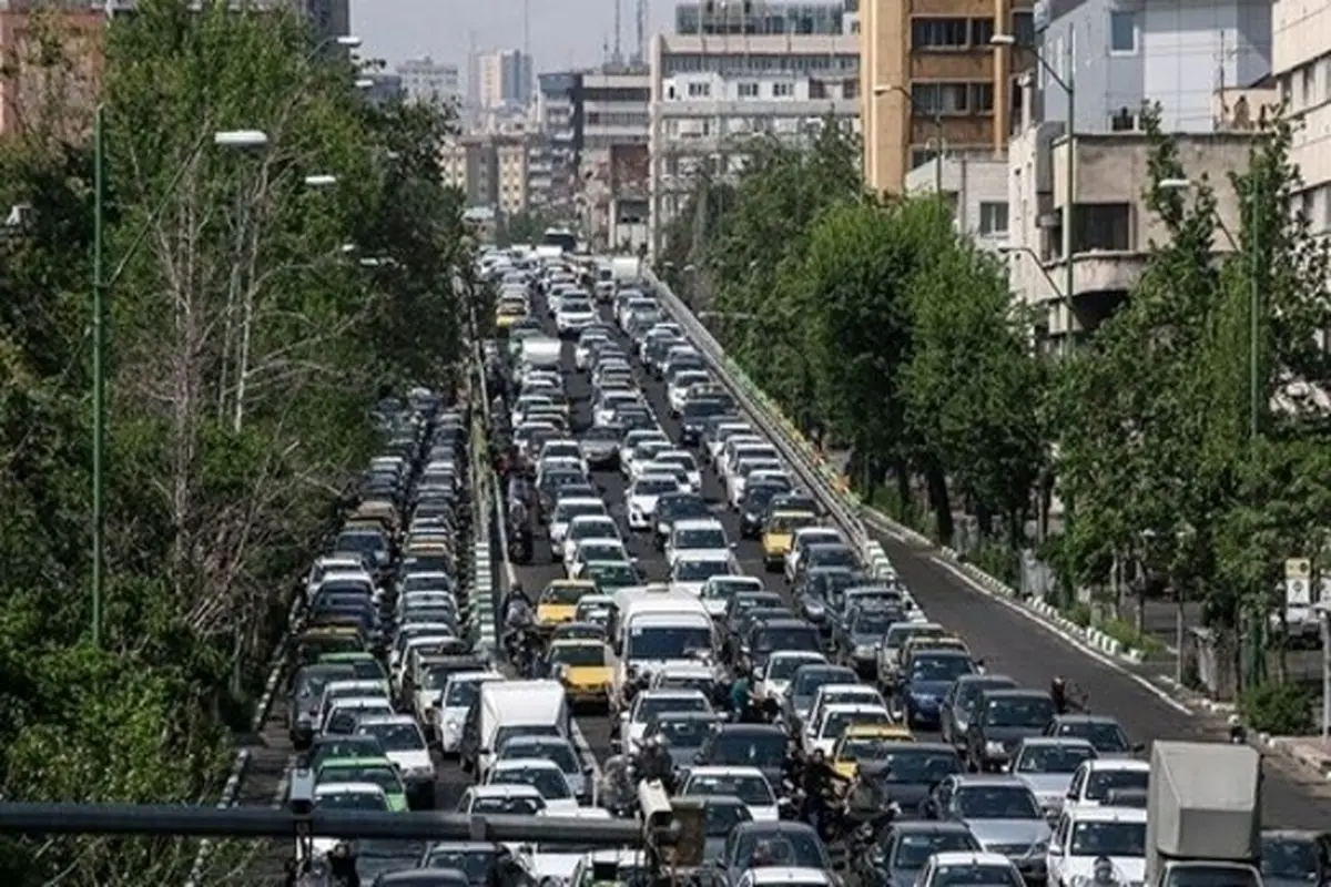 ترافیک سنگین معابر پایتخت+جزییات