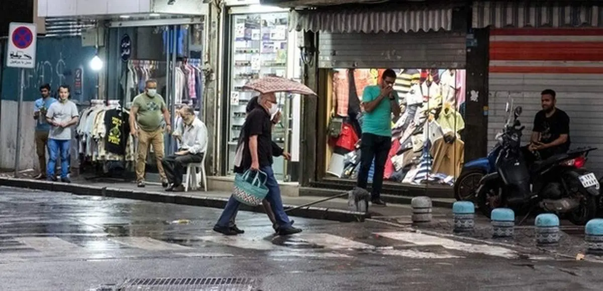 رگبار و رعد و برق همراه با وزش باد شدید موقت در ۱۱ استان کشور