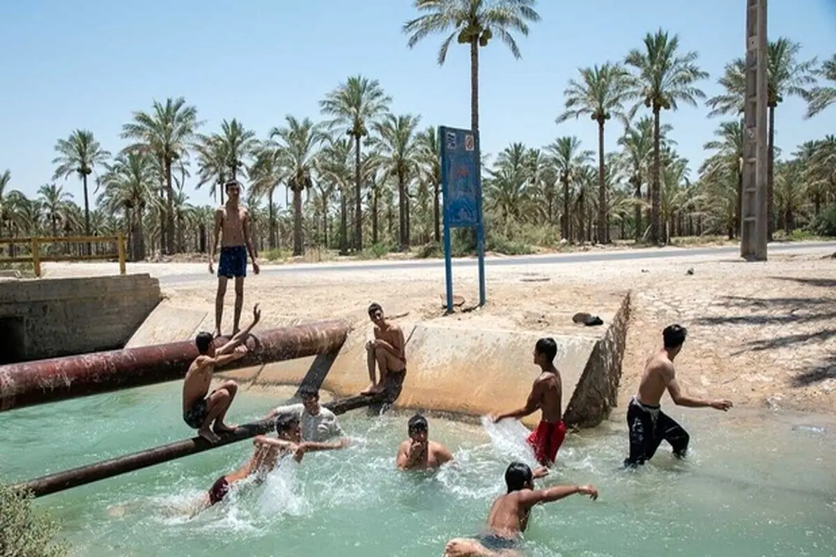 فرار از گرمای تابستان بوشهر