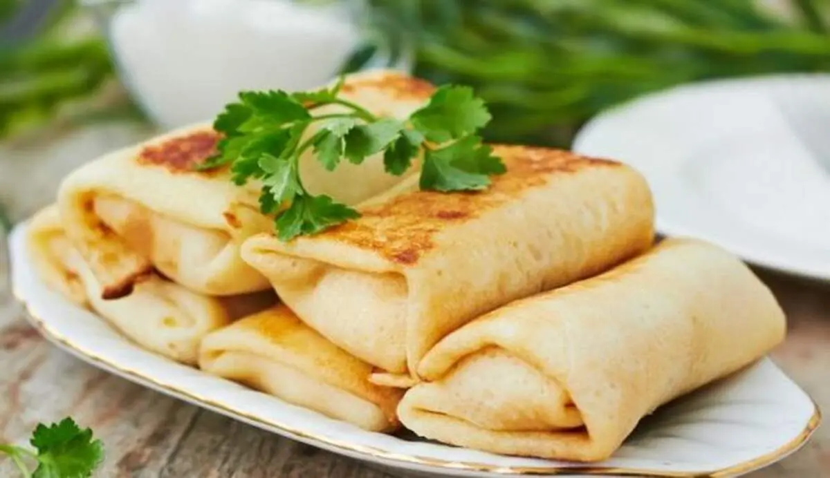 طرز تهیه کرپ مرغ و قارچ خوشمزه