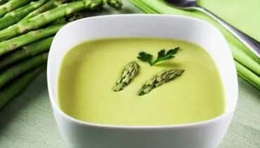 طرز تهیه سوپ مارچوبه خوشمزه