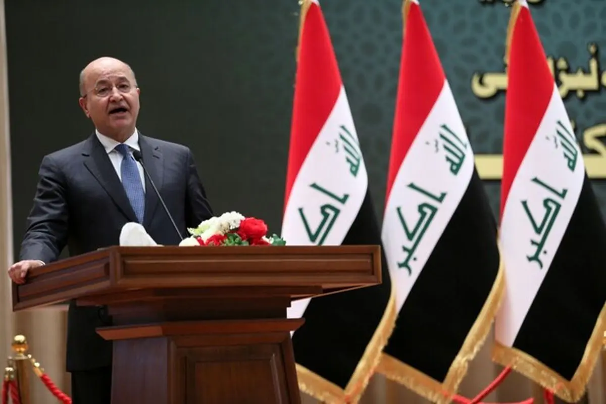 تأکید رئیس جمهور عراق بر اعلام نتایج انتخابات ظرف ۲۴ ساعت