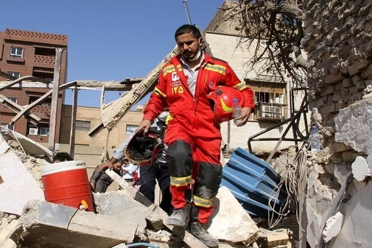انفجار مرگبار گاز در ساختمان ۴ واحدی اهواز+فیلم